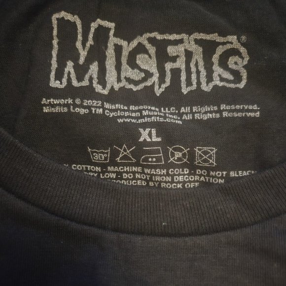 Misfits Colorful Fiend Andy Warhol rock horror Official T-Shirt XL NWT - Picture 4 of 4